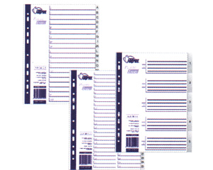 Sadaltjs A4, 1-5, plastikta, vienkrsains